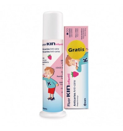 Fluorkin Infantil Anticaries Pasta 120 g + Pasta 50 ml - Image 1