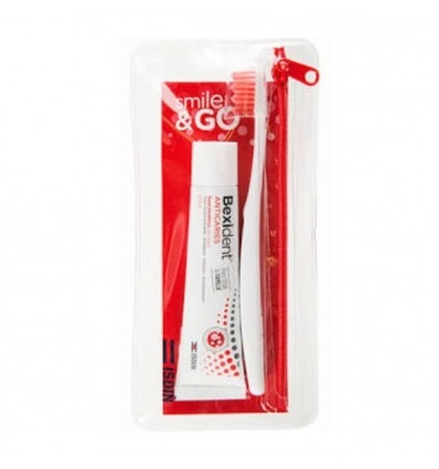 Bexident Kit Viaje Smile & Go Cepillo + Pasta Dental 25ml - Image 1