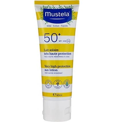 Mustela Solar Leche Facial SPf50 50 Bebé 40ml