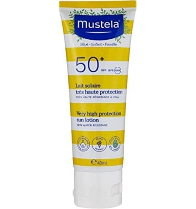 Mustela Solar Leche Facial SPf50 50 Bebé 40ml - Image 1