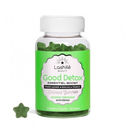 Lashile Good Detox Clean Detoxificante 60 Gominolas - Image 1