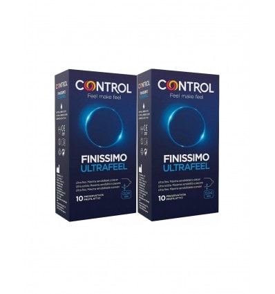 Control Preservativos Ultrafeel 10 unidades + 10 Unidades Duplo Ahorro - Image 1