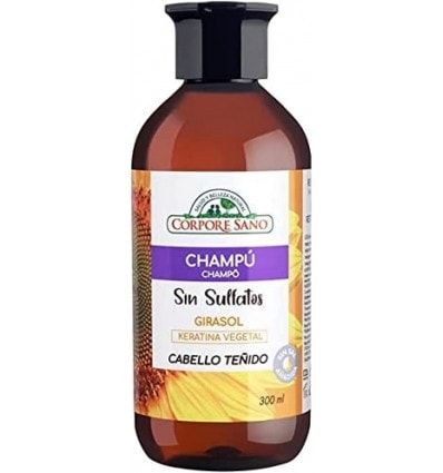 Corpore Sano Champú Sin Sulfatos Girasol Cabellos Teñidos 300ml - Image 1