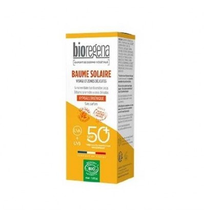 Bioregena Balsamo Solar Facial Filtros fisicos Spf50 40 ml - Image 1