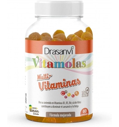 Drasanvi Vitamolas Multivitamínico Adulto 60 Gominolas Limón - Image 1