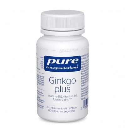 Pure Encapsulations Ginkgo Plus 60 cápsulas - Image 1