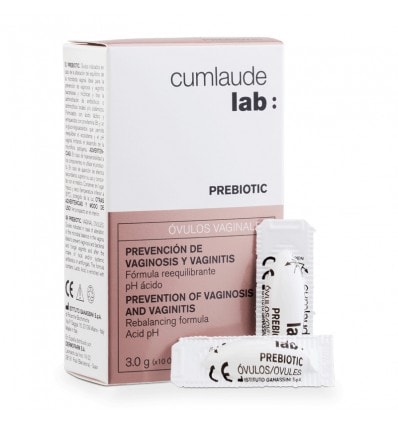 Cumlaude Lab Prebiotic Óvulos Vaginales 10 Unidades - Image 1