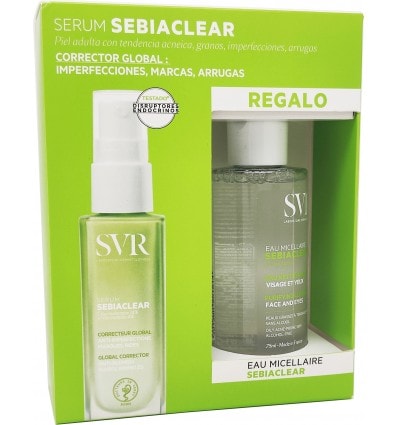 Svr Sebiaclear Sérum 30ml + Regalo Sebiaclear Agua Micelar 75ml Pack Promocion - Image 1