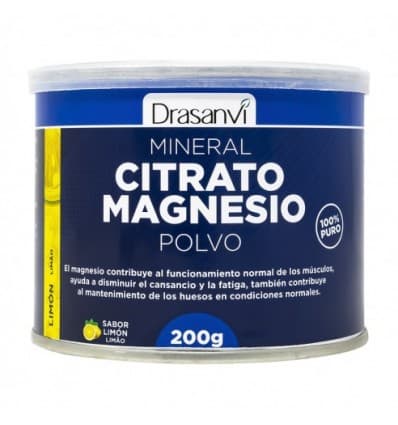 Drasanvi Mineral Citrato Magnesio Polvo Sabor Limón 200g