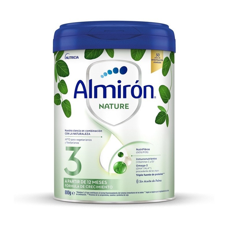 Almiron Nature 3 Leche de Crecimiento en Polvo 800gr - Image 1
