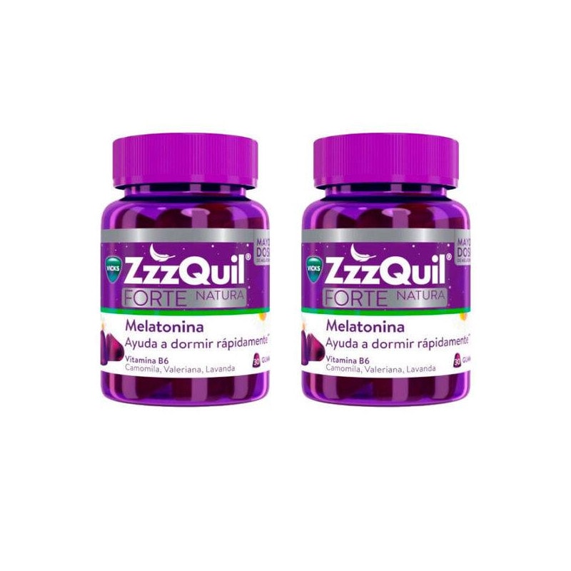 Zzzquil Natura Sueño Forte 30 + 30 Gummies Pack - Image 1