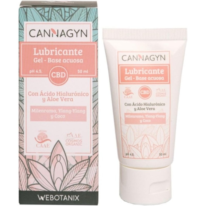 WeBotanix Cannagyn Gel Lubricante BIO 50ml - Image 1