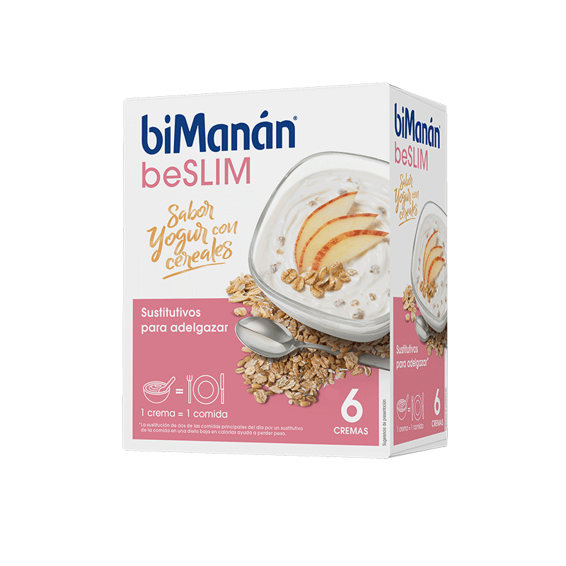 Bimanán beslim Crema De Yogur Con Cererales 6 Unidades - Image 1