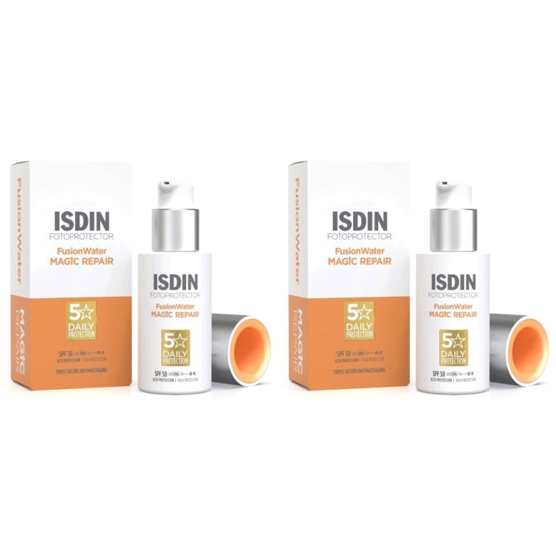 Isdin Age repair Fusion Water SPF50 50 ml + 50 ml Duplo Promoción - Image 1