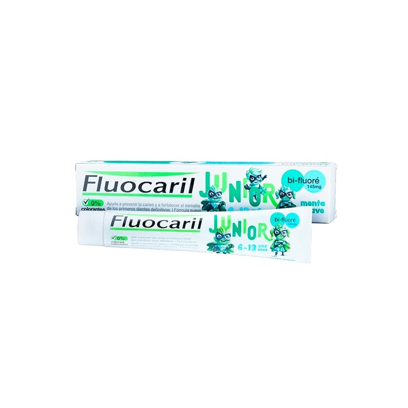 Fluocaril Junior 6-13 Años Sabor Menta Suave 75ml - Image 1