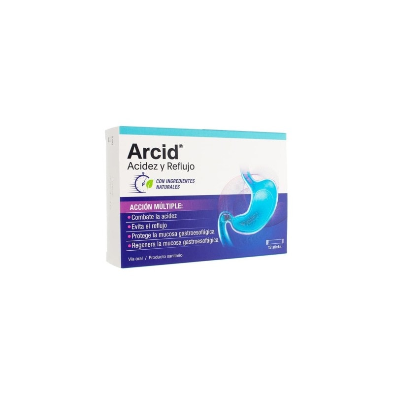 Arcid 24 Comprimidos Masticables Sabor Naranja - Image 1
