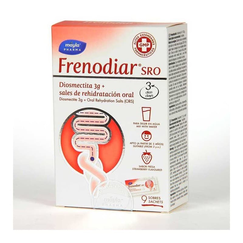 Mayla Pharma Frenodiar Sro 9 Sticks 11,5 G Sabor Fresa