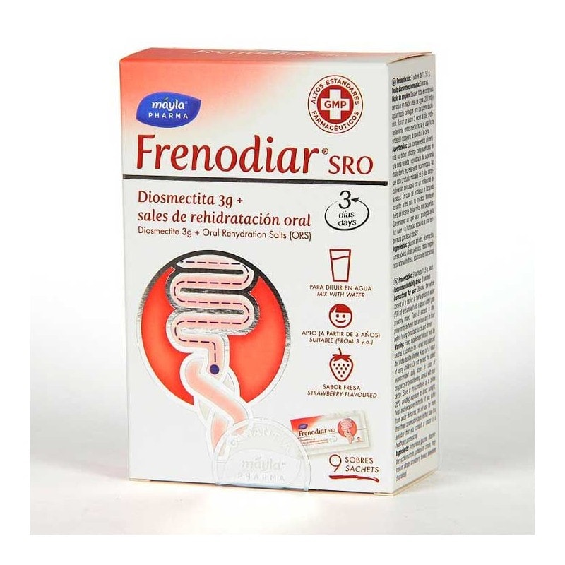 Mayla Pharma Frenodiar Sro 9 Sticks 11,5 G Sabor Fresa - Image 1