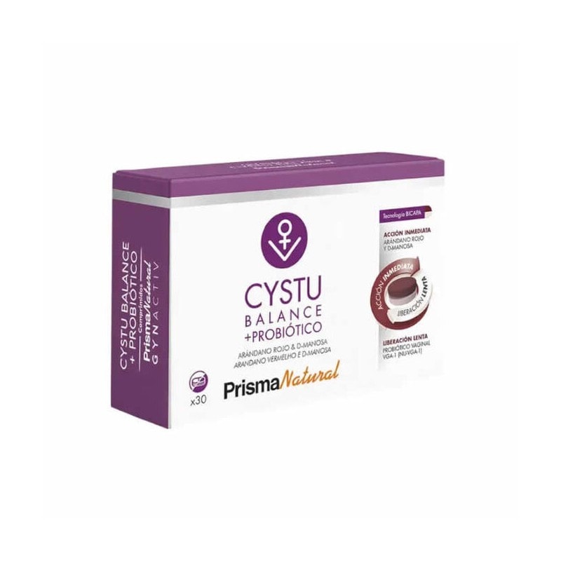 Prisma Natural Cystu-Balance + Probiótico 30 comprimidos - Image 1