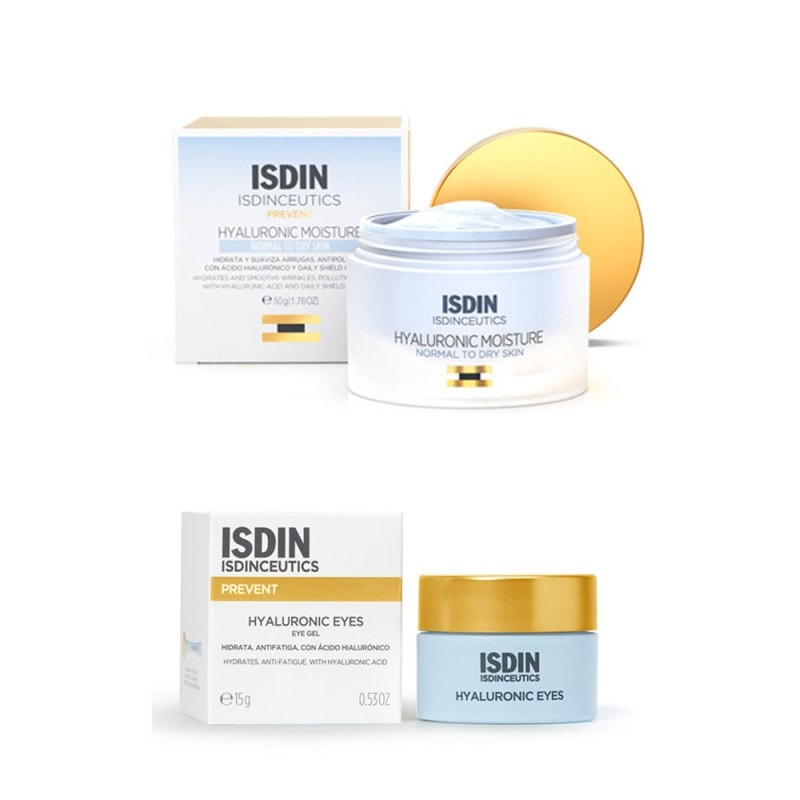 Isdin Isdinceutics Rutina Hidratante Piel Normal Mixta + Contorno de Ojos - Image 1