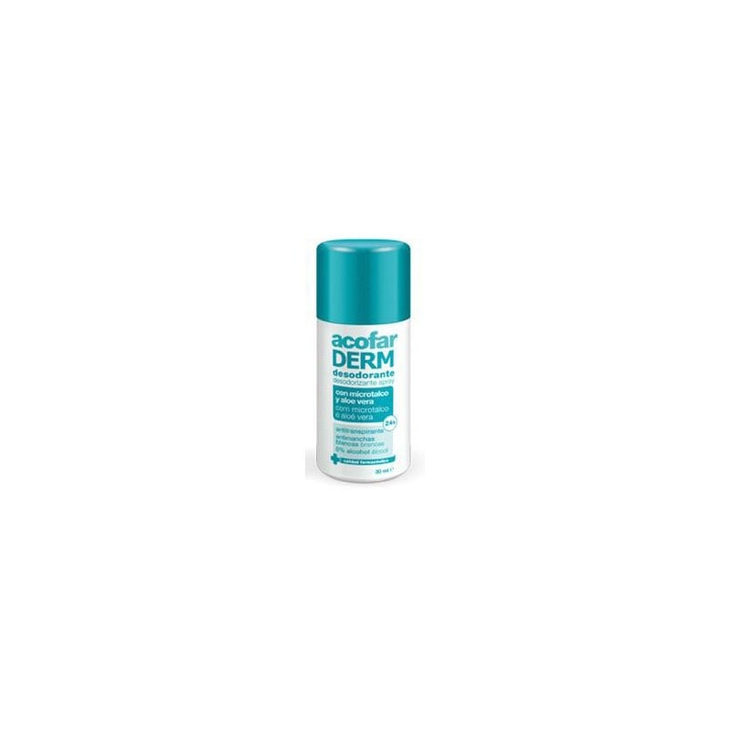 Acofarderm Desodorante 24 Horas sin alcohol 30ml - Image 1