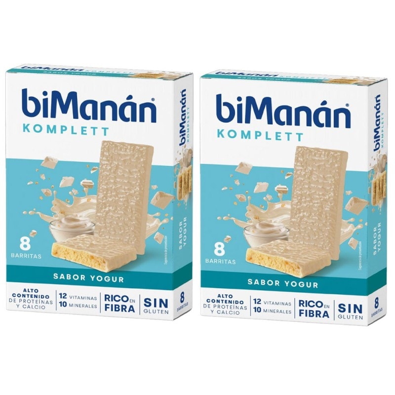 Bimanán Bekomplett Barrita Yogur 8 Barritas + 8 Barritas Duplo Promoción - Image 1