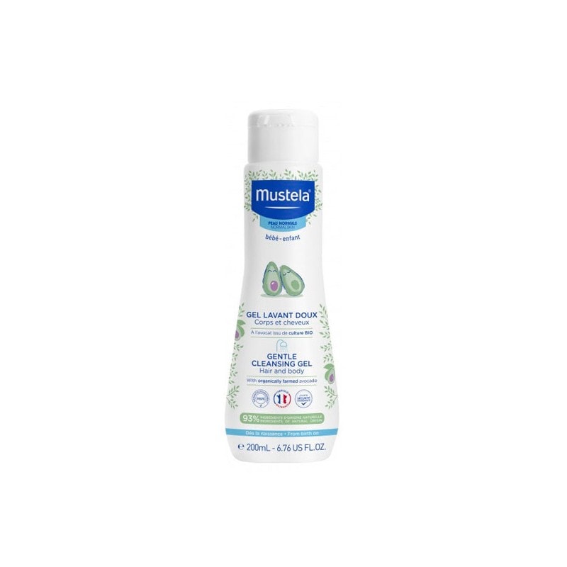 Mustela Gel de Baño Suave Cabello y Cuerpo 200 ml - Image 1