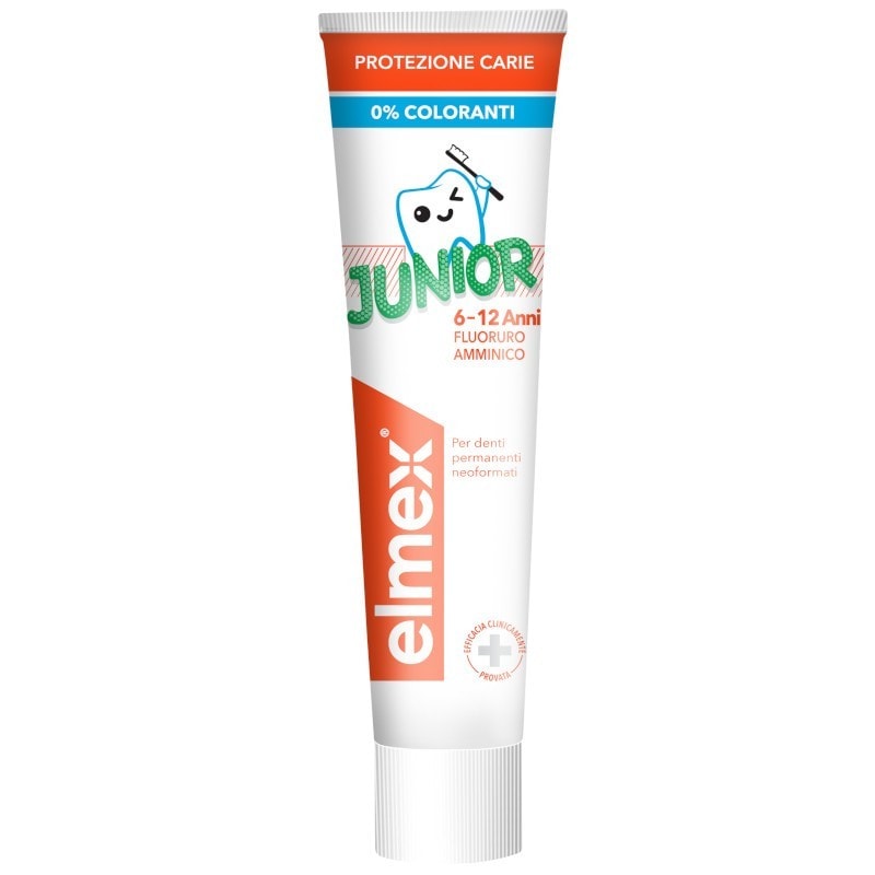 Elmex Caries Pasta de dientes Junior 75ml 6-12 Años - Image 1