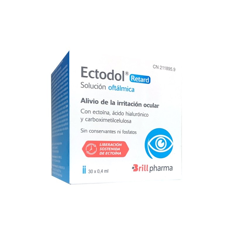 Ectodol Retard Solución Oftálmica 30 Monodosis 0,4ml - Image 1