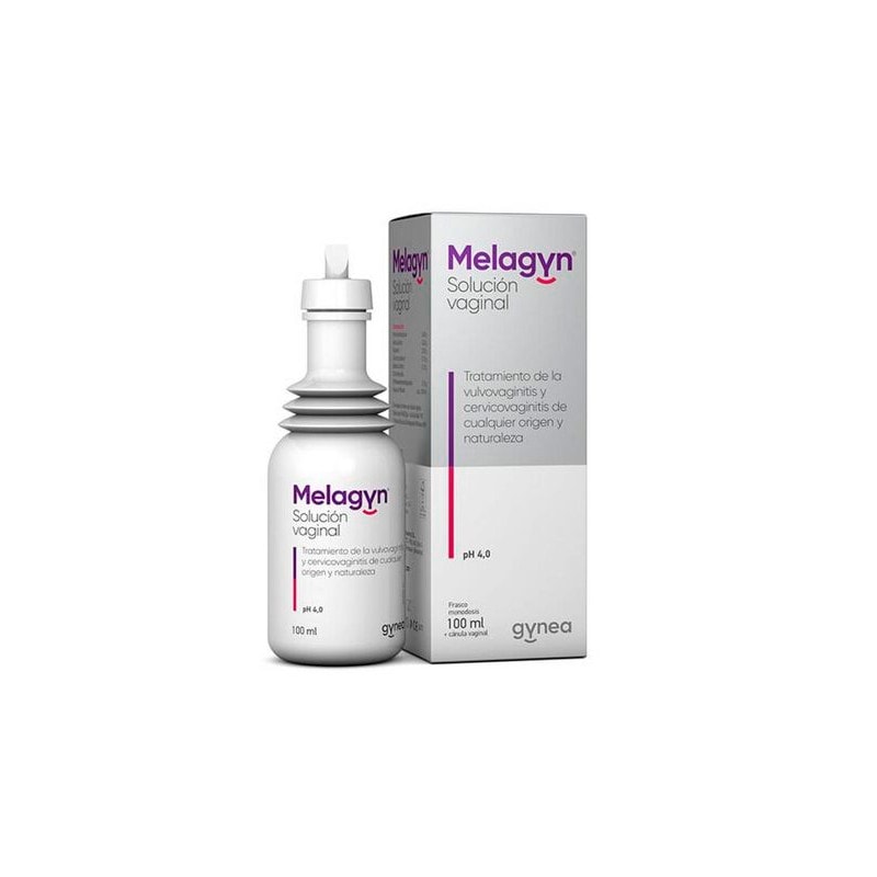Melagyn Solución Vaginal 100 ml + Cánula Vaginal - Image 1
