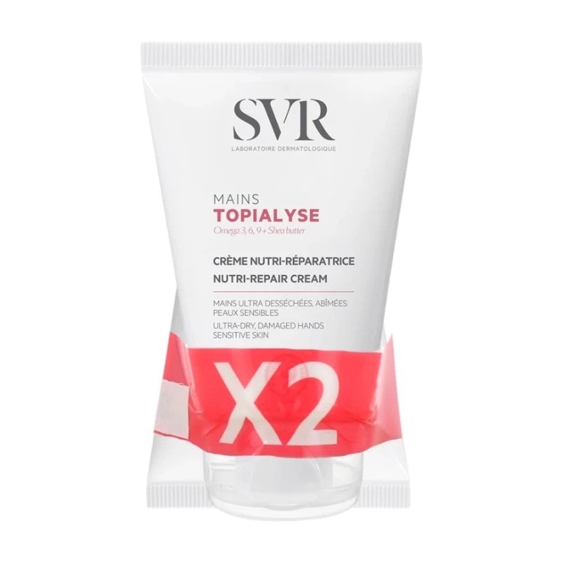 Svr Topialyse Crema Nutri Reparadora Manos 50ml + 50ml Duplo Promocion - Image 1
