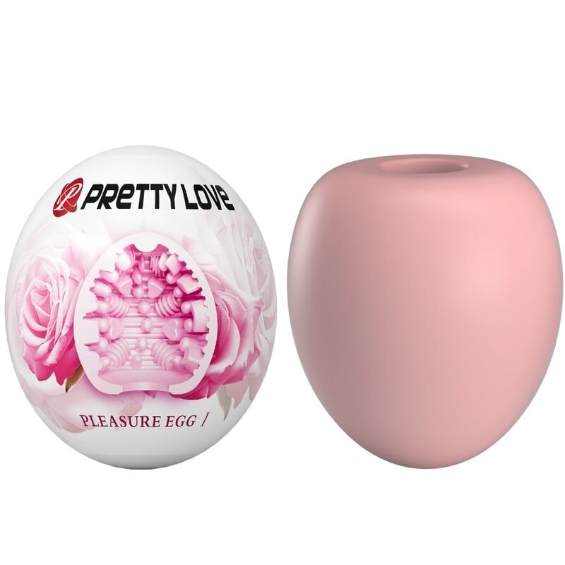 Pretty Love Flirtation Huevo Masturbador Masculino Rosa - Image 1