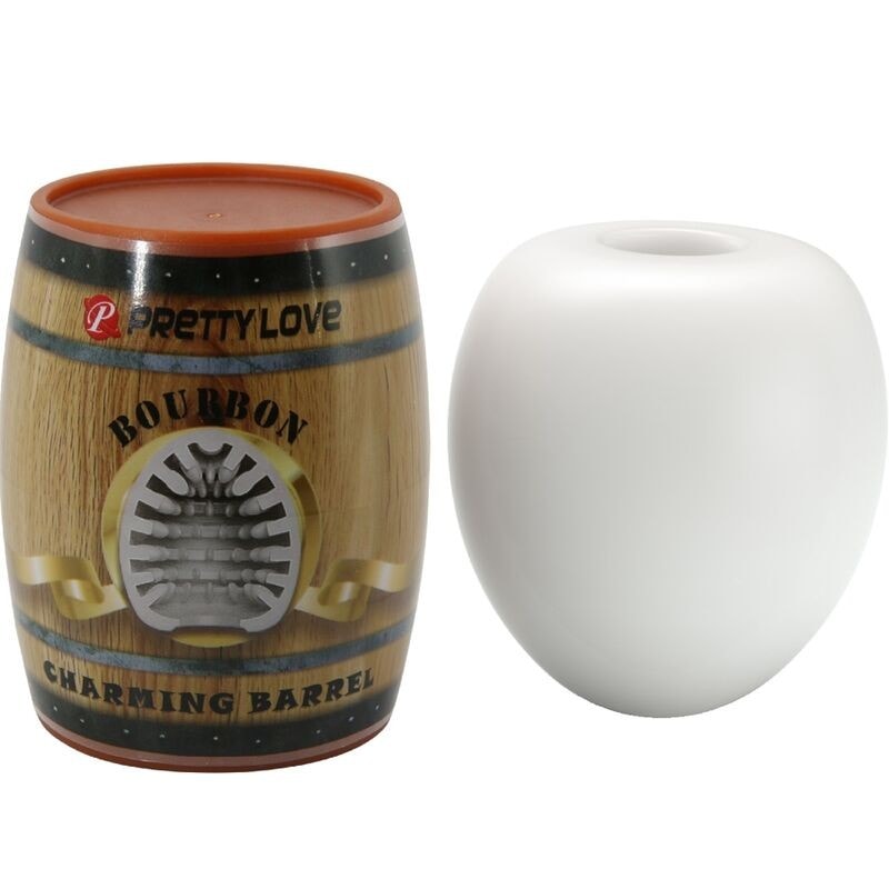 Pretty Love Flirtation Huevo Masturbador Masculino Blanco Bourbon - Image 1