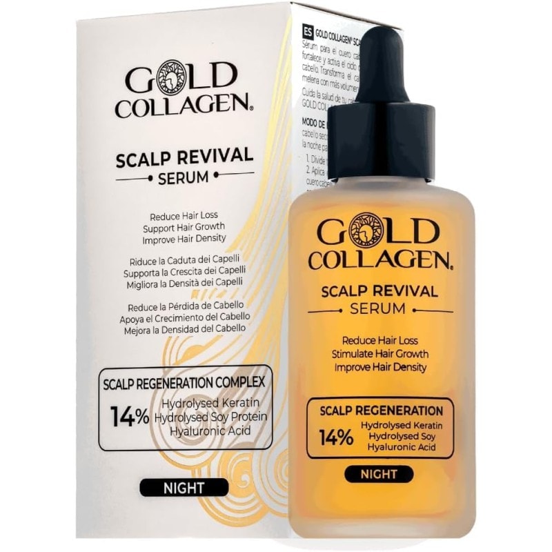 Gold Collagen Scalp Revival Serum 100ml - Image 1