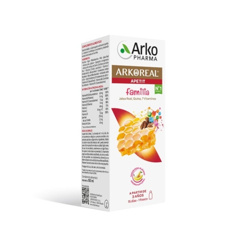 Arkoreal Jarabe Familia Apetit Sabor Pera Platano 150 ml - Image 1