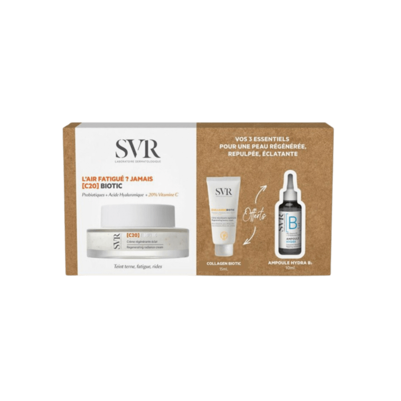 Svr Pack C20 Biotic 50 ml+ Mini Ampoule B3 Hydra 10ml + Collagen biotic 15ml - Image 1
