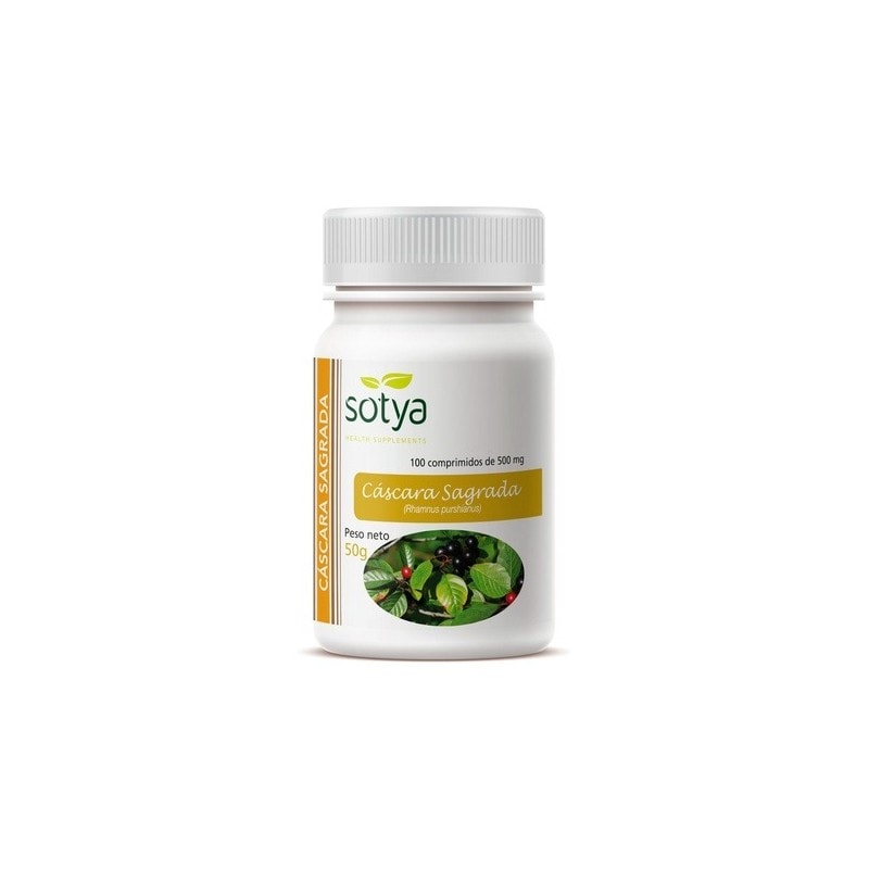 Sotya Cascara Sagrada 100 Comprimidos - Image 1