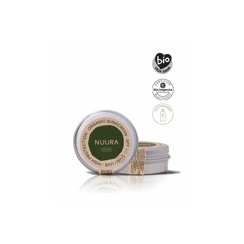 Nuura Protector Solar Bio Lata Color Spf50 18ml - Image 1