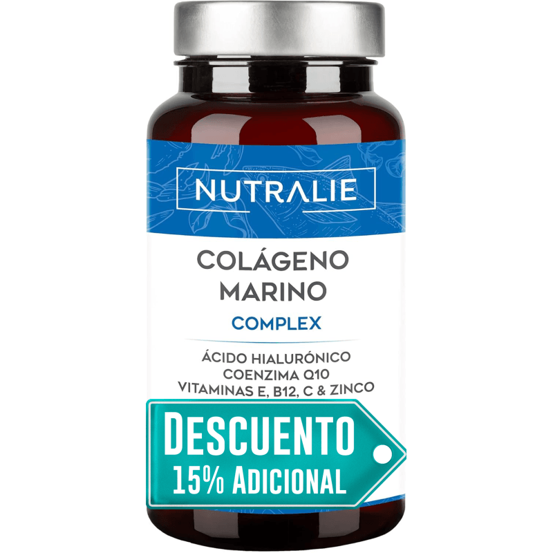 Nutralie Colágeno Marino Complex Ácido Hialurónico Piel 60 Cápsulas - Image 1