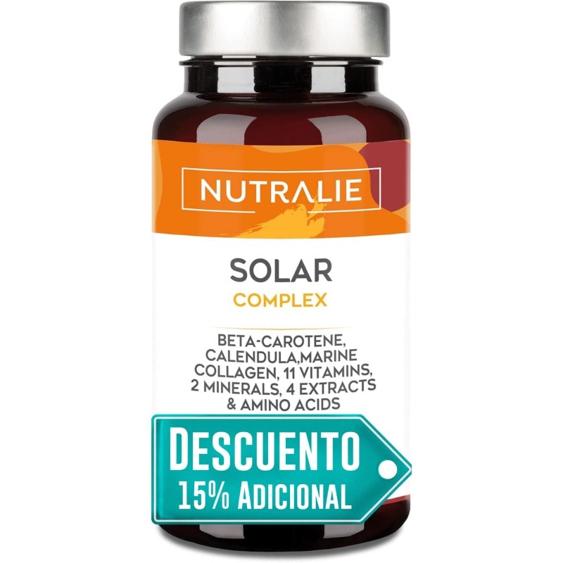 Nutralie Solar Complex Con Colágeno Bronceador Y Protector 30 Cápsulas - Image 1