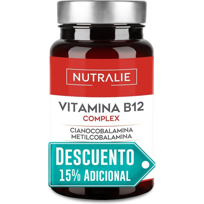 Nutralie Vitamina B12 Complex 2000 Mcg Cansancio 120 Comprimidos - Image 1