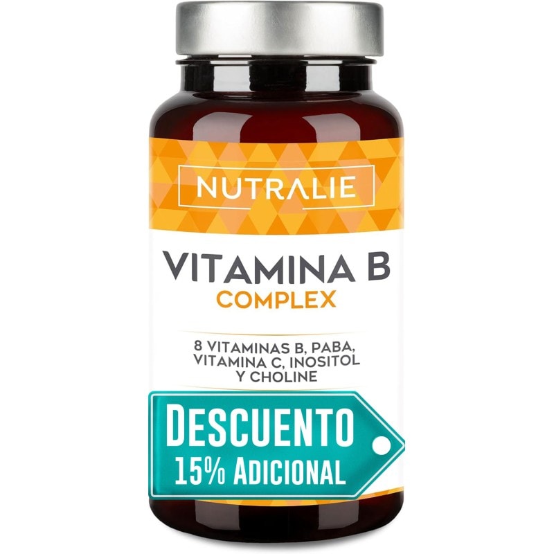 Nutralie B Complex + Vitamin C Alta Potencia 90 Cápsulas - Image 1