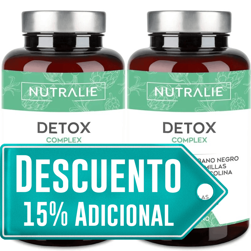 Nutralie Detox Complex Detoxificante Depurativo 90 Cápsulas + 90 Cápsulas Duplo - Image 1