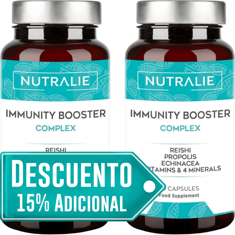 Nutralie Immunity Booster Complex 60 Cápsulas + 60 Cápsulas - Image 1