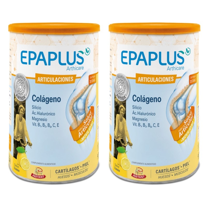 Epaplus Arthicare Colágeno + Silicio Sabor Limon 334 Gramos + 334 Gramos Duplo - Image 1