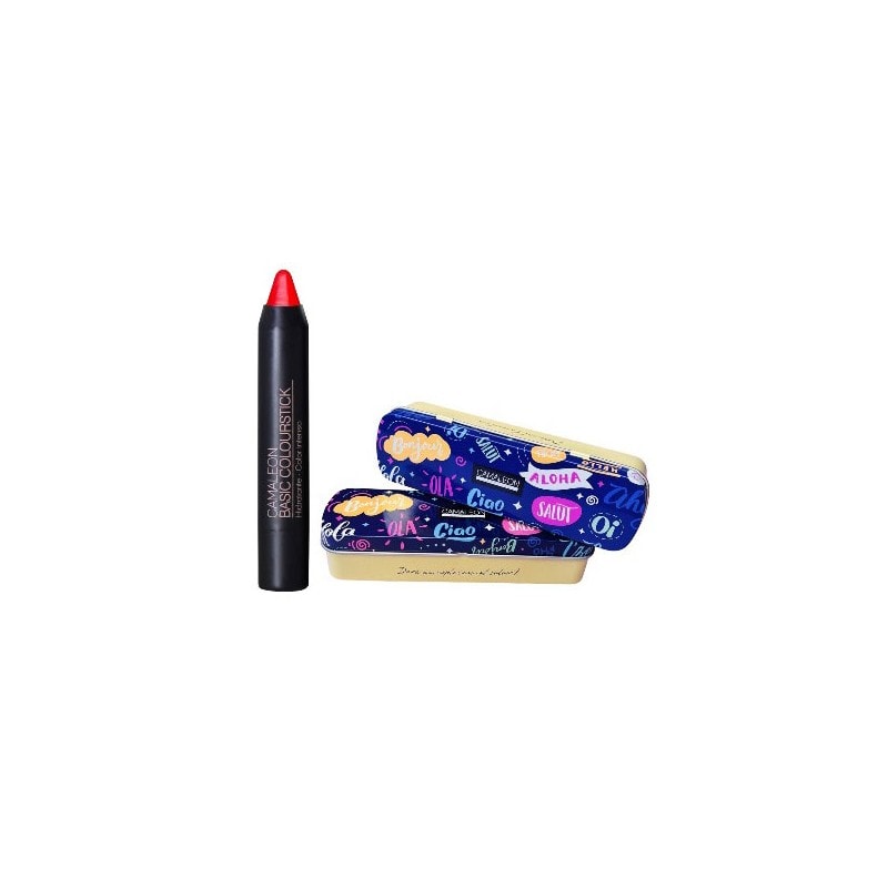 Pintalabios Camaleon Labial Magic Colourstick Rojo + Lata Regalo - Image 1