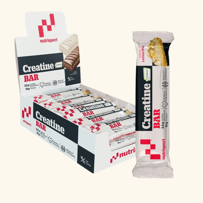 Nutrisport Barritas Creatina Lemon Pie 18 Unidades - Image 1