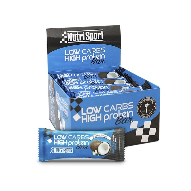 Nutrisport Barritas Proteicas High Protein Low Carb Coconut 16 Unidades - Image 1