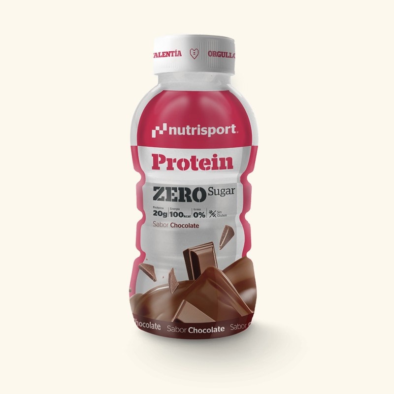 Nutrisport Batidos Proteicos Protein Zero Sugar Chocolate 12 Unidades 330ml - Image 1