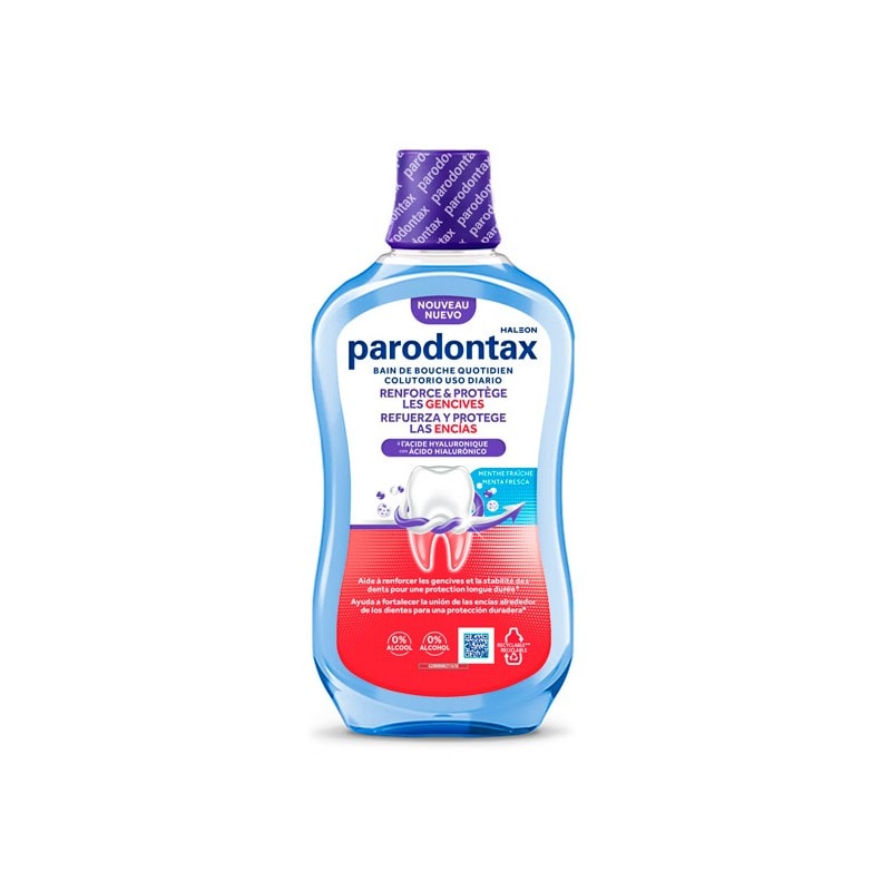 Parodontax Refuerza y Protege Las Encías Colutorio 500ml - Image 1
